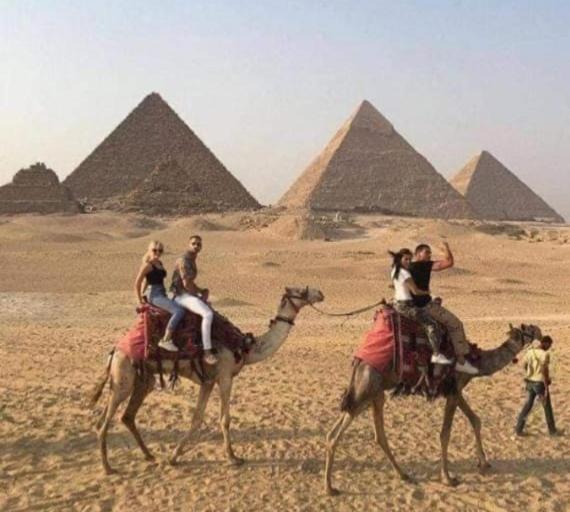 Momen Pyramids Inn Kafrat al Jabal Exterior photo