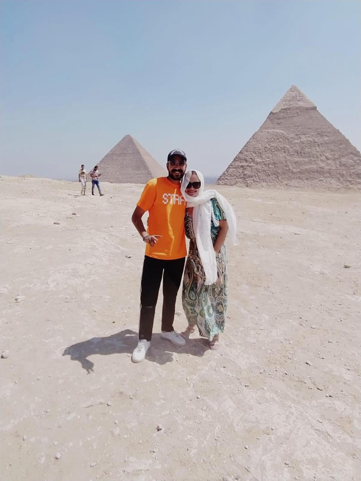 Momen Pyramids Inn Kafrat al Jabal Exterior photo