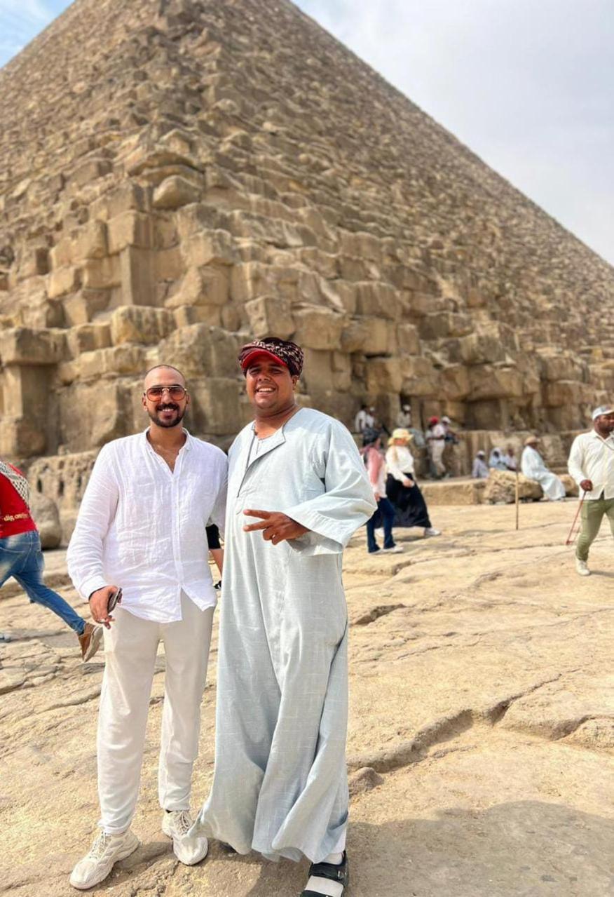 Momen Pyramids Inn Kafrat al Jabal Exterior photo